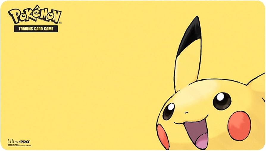 Amazon.com: Ultra Pro | Pokemon: Pikachu Playmat | Trading Card